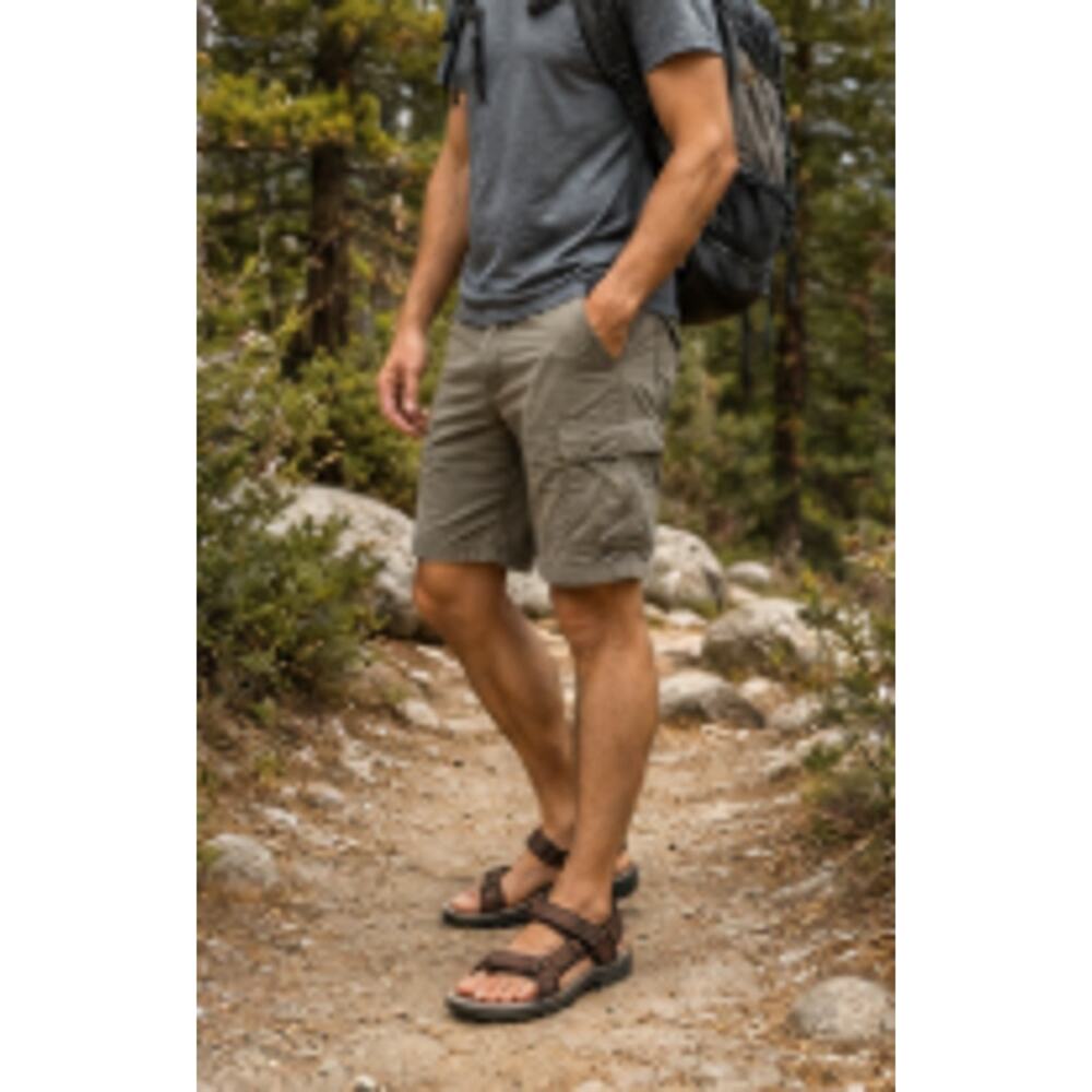 Teva Men's Hiking Sandals Size 12 Brown Outdoor Trail Walking Comfort Shoes - Picture 2 of 9